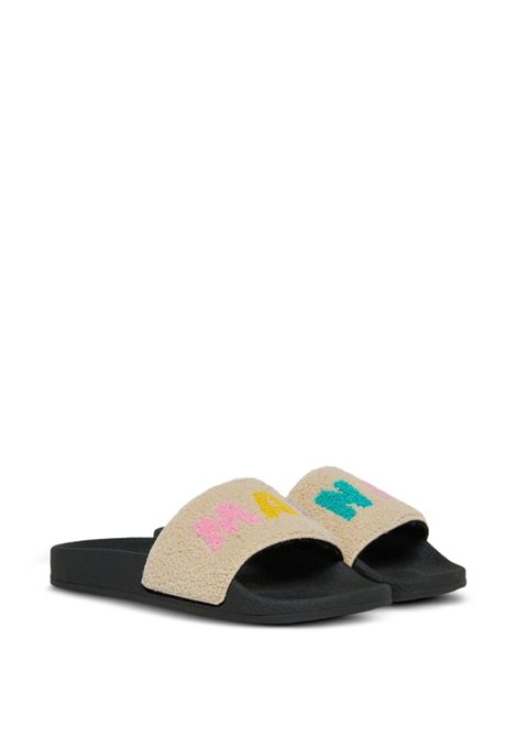 Ciabatte con logo MARNI KIDS | 823532